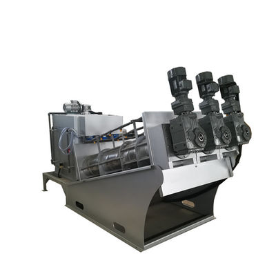 Machines voor het recyclen van oliehoudend afval Chicken Feather Screw Press Slaughter Wastewater Treating