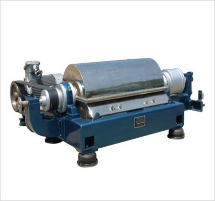 Vaste vloeistof scheiding horizontale spiraalcentrifuge machine met 1 van de kerncomponenten