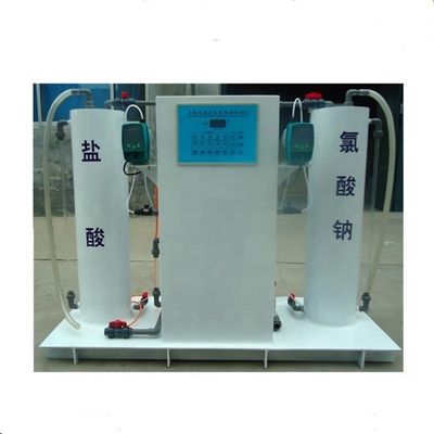 Draagbare elektrolytische chloordioxidegeneratoren voor de desinfectie van drinkwater