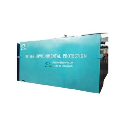Witte MBR afvalwaterzuiveringsapparatuur voor huishoudelijk afvalwater 1000 kg