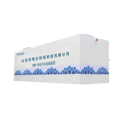 Witte MBR afvalwaterzuiveringsapparatuur voor huishoudelijk afvalwater 1000 kg