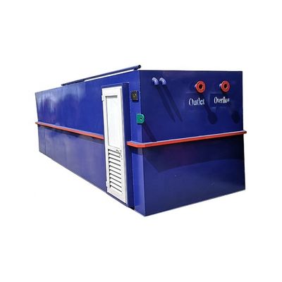 Productiviteit 3000 L/uur Geïntegreerde MBR voor standaard hergebruik of lozingsbehandeling van rioolwater