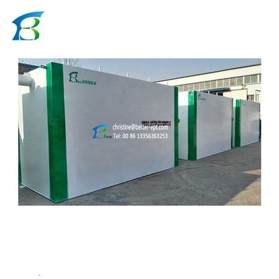 2023 MBR en geactiveerde slibmethode gecombineerde afvalwaterzuiveringsapparatuur met 11 kW vermogen