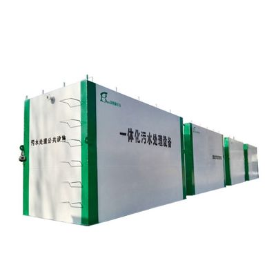 Kledingwinkels Compact industriële afvalwaterreiniger voor stedelijk afval 1000L/uur