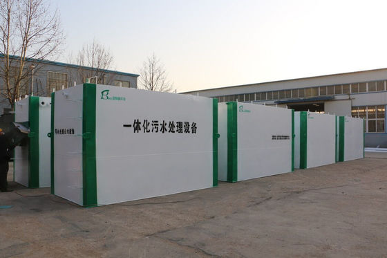 Kledingwinkels Compact industriële afvalwaterreiniger voor stedelijk afval 1000L/uur