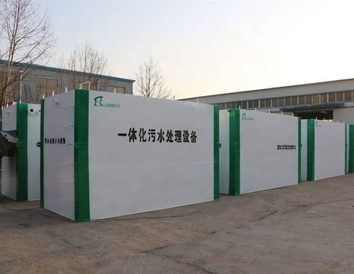 300*150*270cm Kleine afvalwaterzuiveringsinstallatie voor industriële en huishoudelijke afvalwaterzuivering