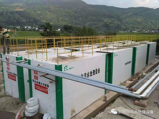 3000 L/uur Runder, kippen, pluimvee, halal, vleesverwerking, mobiele afvalwaterzuiveringsinstallatie voor slachthuizen