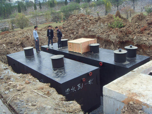 Onderwater MBR Ondergrondse afvalwaterzuiveringsinstallatie Ontwerp afvalwaterzuiveringsapparatuur