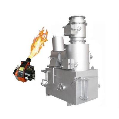 Gasverbrandingsinstallatie voor het recyclen van industriële afvalstoffen met een capaciteit van 750L/h