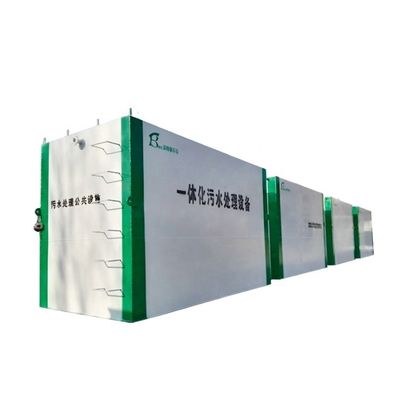 Volledig automatische huishoudelijke afvalwaterbehandeling geïntegreerde MBR-apparatuur voor waterbehandeling