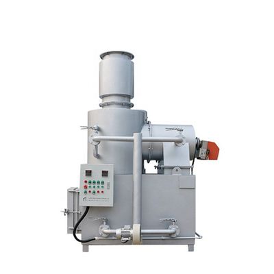 Met gas aangedreven afvalverwerkingsinstallatie voor de recycling en verbranding van bouw afval