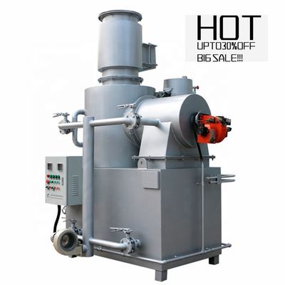 Rookloze afvalverbrandingsmachine voor afvalverzameling in hotels en industriële omgevingen