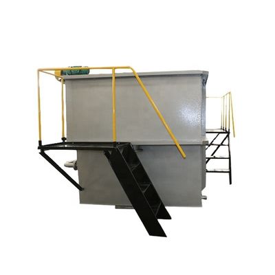 Adsorptie van huishoudelijk afvalwater en verwijdering van BOD/COD met een oplosbare luchtdrijvende machine bij 380 V