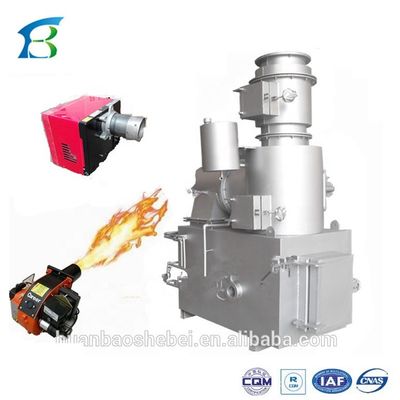 Rotary kiln incinerator voor het verbranden van ziekenhuisafval 750L/H kerncomponentenbrander