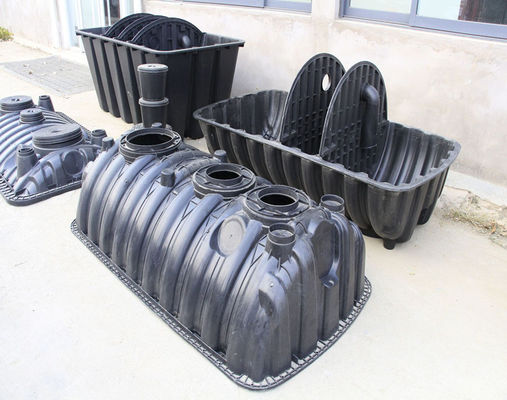 1000 L/H Septic tank voor landelijk afvalwater voor huishoudelijk gebruik voor het gebruik van natte slib en biogas