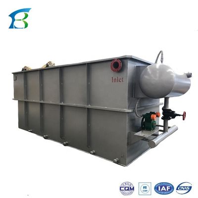 Afvalwater BOD COD Voorbehandeling Gesmolten luchtflotatie machine voor 3000L/uur productiviteit