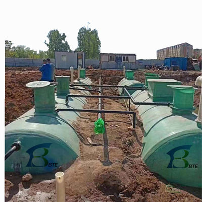 Septic tank FRP opslagtanks watermachine voor afvalwaterbehandeling