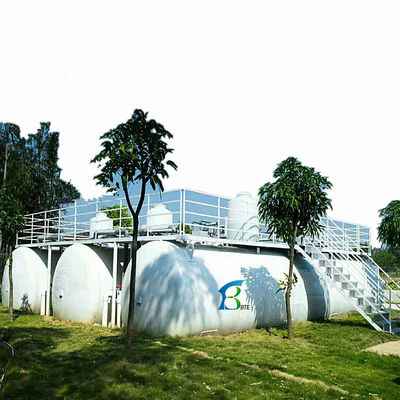 Septic tank FRP opslagtanks watermachine voor afvalwaterbehandeling