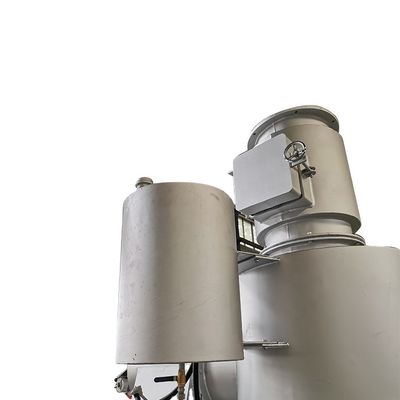 2023 Zilveren/blauwe crematieoven voor huisdieren met systeem voor het beheer van vast afval