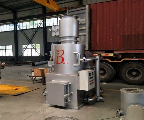 Op maat gemaakte afvalverzamelaar zonder rook afvalverbrandingsmachine voor industrieel afval