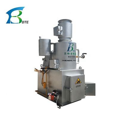 Efficiënte verbrandingsinstallatie voor vaste afvalstoffen voor ziekenhuizen en resorts Diesel/natuurgas/LPG-brandstof