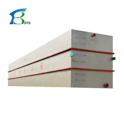 Conditie Compacte begraven huishoudelijke rioolwaterzuiveringsinstallatie 10*6M met en prestaties
