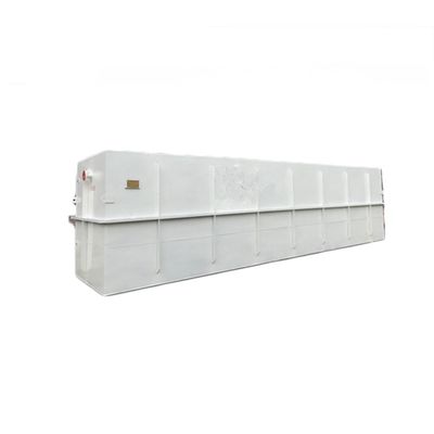 Kleine ondergrondse afvalwaterzuiveringsinstallatie met een productiviteit van 1000 l/uur