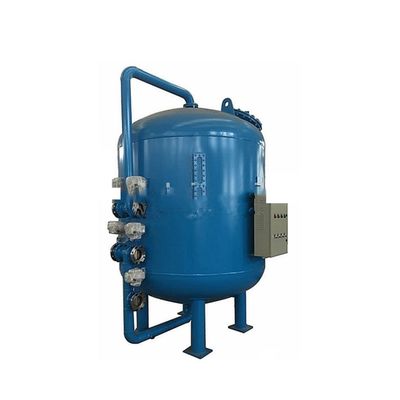 Blauw zandfilter voor irrigatie SGS goedgekeurd en onderhoudsarm