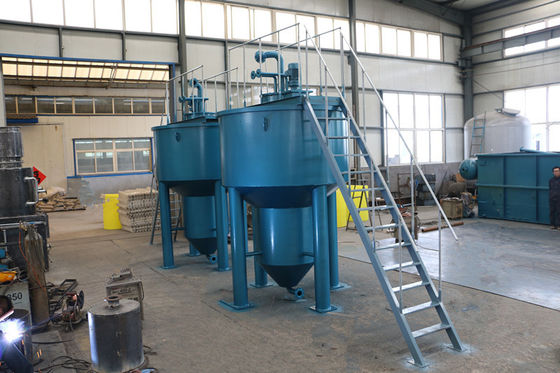 Zandverwijderende cyclone-separator afvalwaterzuiveringsmachine met videotechnische ondersteuning