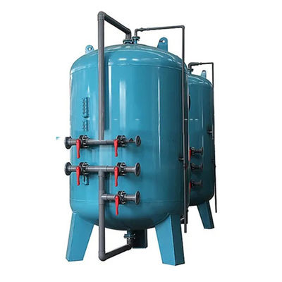 Roestvrij staal 304 316 materiaal actief koolstof kwarts zandfilter voor waterbehandeling