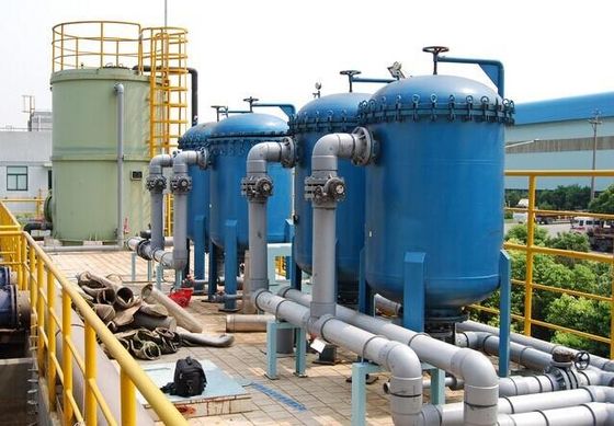 Roestvrij staal 304 316 materiaal actief koolstof kwarts zandfilter voor waterbehandeling