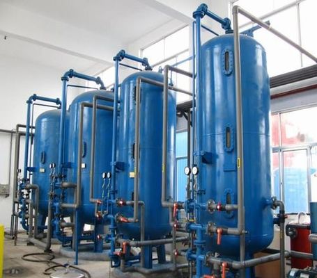 Roestvrij staal 304 316 materiaal actief koolstof kwarts zandfilter voor waterbehandeling