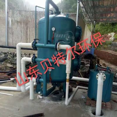 Roestvrij staal 304 316 materiaal actief koolstof kwarts zandfilter voor waterbehandeling