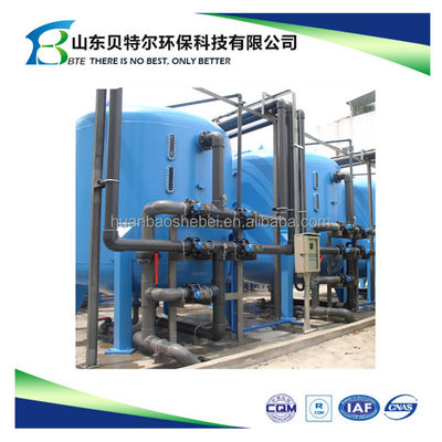 Mechanische afvalwaterfilter met geactiveerd koolstof voor een afvalwaterreiniger 6*10M