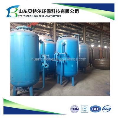 Mechanische afvalwaterfilter met geactiveerd koolstof voor een afvalwaterreiniger 6*10M