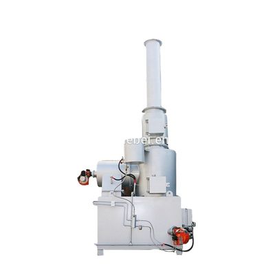 Dieselolie brandstof rookloze ziekenhuisverbrandingsinstallatie Pyrolyse machine 30-150 kg/uur