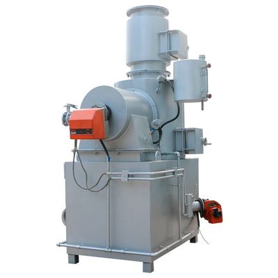 Energiebesparende en milieubeschermende afvalverbrandingsinstallatie capaciteit 20-500 kg/batch