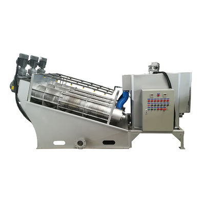 0.65kw Schroefpers Volute Slurry Sludge Dewatering Machine Voor Stedelijke Engineering