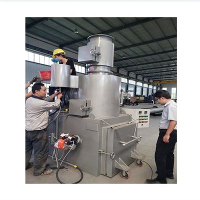 Met motor aangedreven rookloze crematiemachine met video-uitgaande inspectie