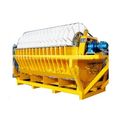 Slijmontwatering machine van roestvrij staal Vacuümfilter met laag energieverbruik