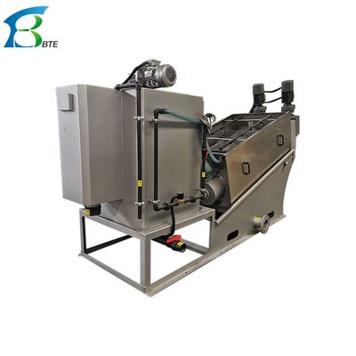 Voedsel afval afvalwater behandeling Volute slib ontwatering machine plant voor thuis