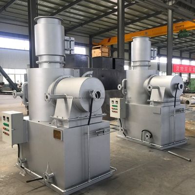 Andere kerncomponenten 1000l/h Levering Rookloze medische afvalverbrandingsinstallatie Online ondersteuning