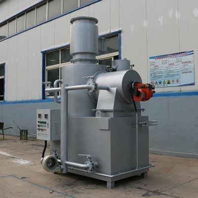 Andere kerncomponenten 1000l/h Levering Rookloze medische afvalverbrandingsinstallatie Online ondersteuning