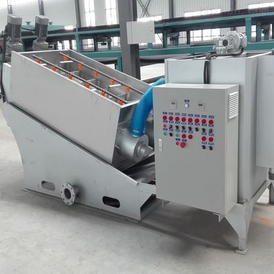 Machines voor het recyclen van oliehoudend afval Chicken Feather Screw Press Slaughter Wastewater Treating