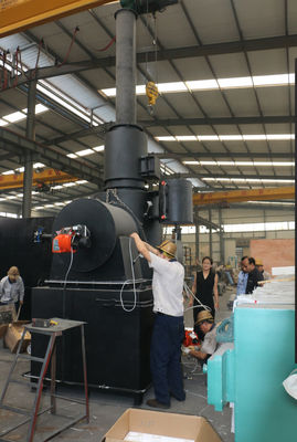 750L/H kippenveren afvalverbrander brandmachine crematie machine huisdierverbrander