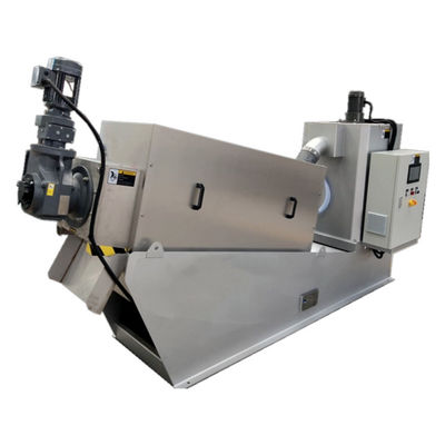 SUS304/316 Cassava Vinasse Coconut Palm Oil Sludge Filter Screw Press Ontwateringsmachine