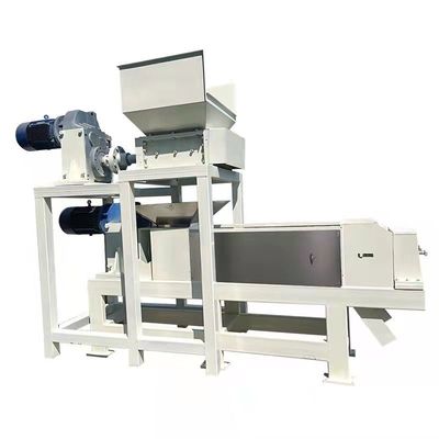 Afval- en afvalontwateringsmachine voor afvalrecycling in goede staat