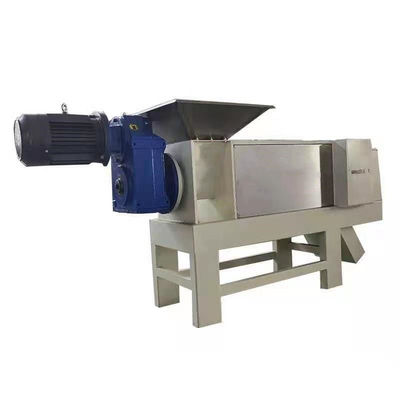 Afval- en afvalontwateringsmachine voor afvalrecycling in goede staat