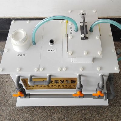 200L/uur Chloordioxidegenerator Zout naar Chloor Converter Machine voor conditionering