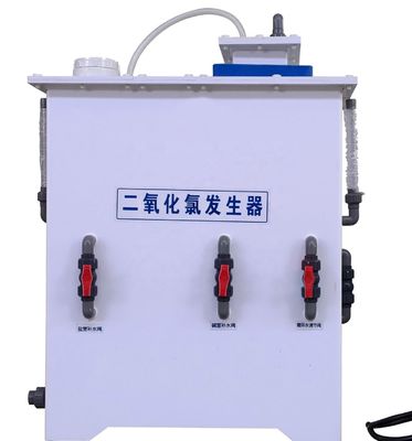 200L/uur Chloordioxidegenerator Zout naar Chloor Converter Machine voor conditionering